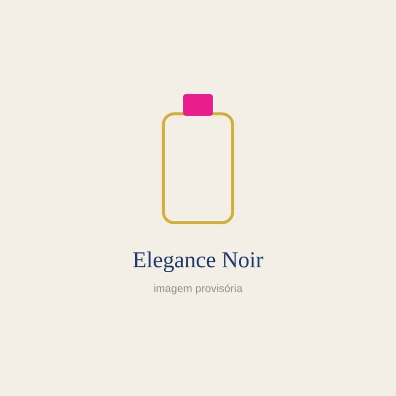 Elegance Noir Eau de Parfum - Embalagem
